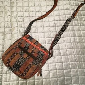 Handmade Tribal print shoulder bag
